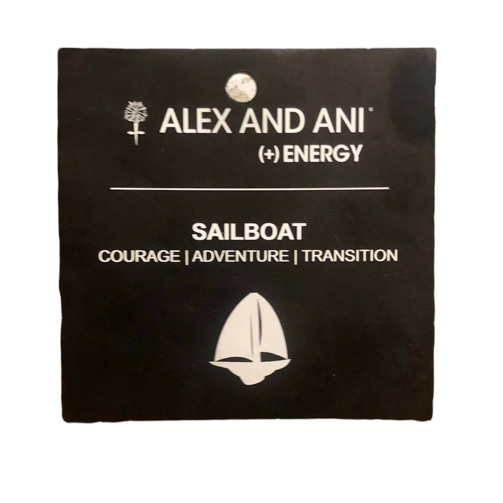Alex and Ani Sailboat charm bracelet - Picture 5 of 7